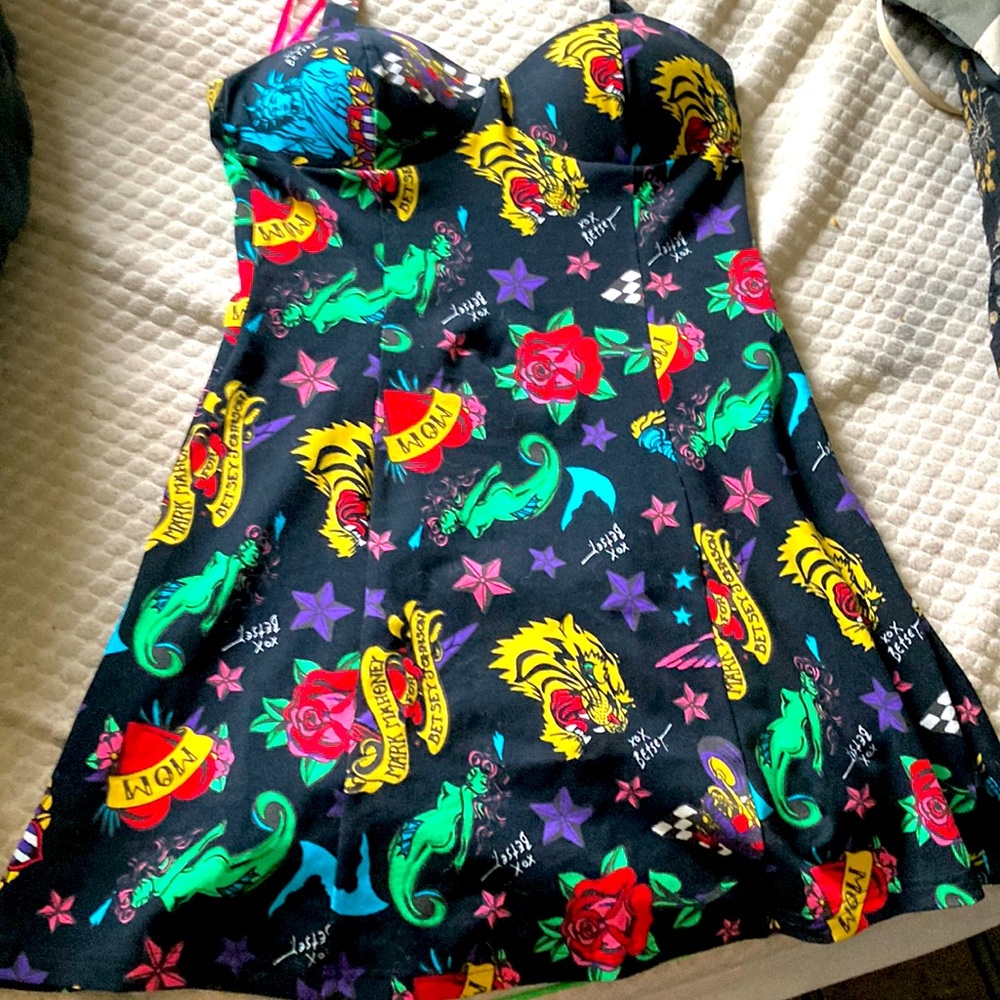 Limited Edition Betsy Johnson 50th Anniversary Halter Dress